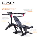 Cap Barbell Máquina de gimnasio de apalancamiento multifuncional para entrenamiento de fuerza de cuerpo completo