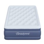 Colchón de aire individual elevado Beautyrest Supreme Boyd Sleep MM10917TW bomba incorporada vinilo resistente apagado a