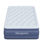 Colchón de aire individual elevado Beautyrest Supreme Boyd Sleep MM10917TW bomba incorporada vinilo resistente apagado a