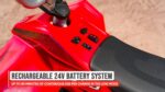 Razor Dirt Quad – 24V eléctrico de 4 ruedas para montar para niños de 8 años en adelante, control de aceleración de velo