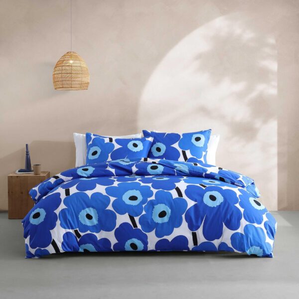Juego de edredon reversible percal Marimekko Revman International USHSA51312817 talla matrimonial Queen algodon floral U