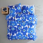 Juego de edredon reversible percal Marimekko Revman International USHSA51312817 talla matrimonial Queen algodon floral U
