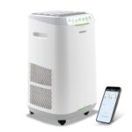 Purificador de aire Nuwave Forever Smart 47265 filtración 7 etapas filtros lavables reutilizables para habitaciones hast