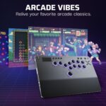 Control de pelea sin palanca Turtle Beach Victrix Pro KO TBF-3001-05 para PS5 PS4 Windows 10 11 gris personalizable eSpo