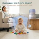 Humidificador evaporativo para bebé LEVOIT Sprout LEH-B381S-WUS 3.8L filtros dobles sensor independiente secado automáti