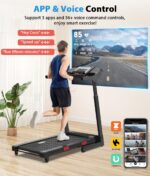 Cinta de Correr Plegable CIIHI C AM729 15% Inclinación Automática 400 lbs 8.7 MPH Control de Voz