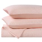 Juego de colcha matelassé floral Superior BDSPD ENZY-KG-PK 3 piezas con fundas de almohada King