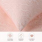 Juego de colcha matelassé floral Superior BDSPD ENZY-KG-PK 3 piezas con fundas de almohada King