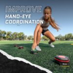 SKLZ Reactive Flash LED Training Pods – Tiempo de reacción, agilidad y herramienta de entrenamiento cognitivo con 4 jueg