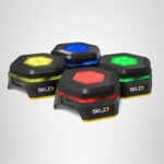 SKLZ Reactive Flash LED Training Pods – Tiempo de reacción, agilidad y herramienta de entrenamiento cognitivo con 4 jueg