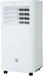 Aire acondicionado portátil GE Appliance APMS06BWF 6000 BTU 3 en 1 deshumidificador ventilador evaporación automática si