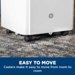 Aire acondicionado portátil GE Appliance APMS06BWF 6000 BTU 3 en 1 deshumidificador ventilador evaporación automática si