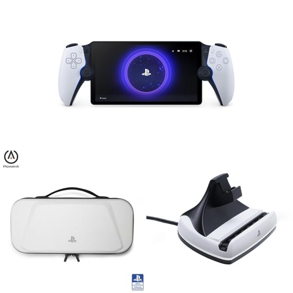 Reproductor Remoto PlayStation Portal CFI-1000 con Funda Protectora y Estacion de Carga para PS5