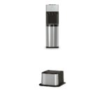 Dispensador de agua Brio carga inferior autolimpiante con base de enfriador