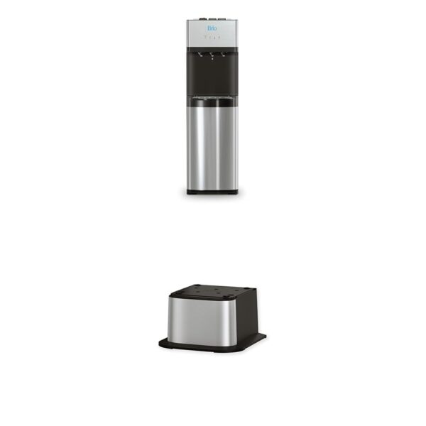Dispensador de agua Brio carga inferior autolimpiante con base de enfriador