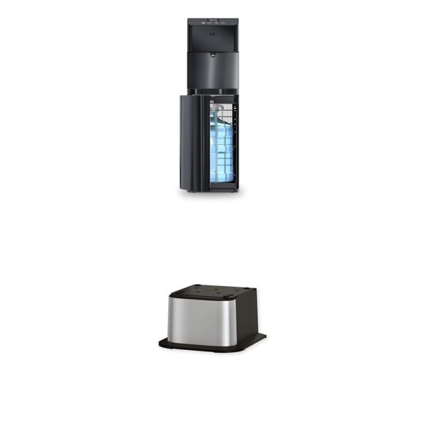 Dispensador de agua Brio CLBL720SCBLK Moderna enfriador de piso tres temperaturas agua caliente fría y templada negro