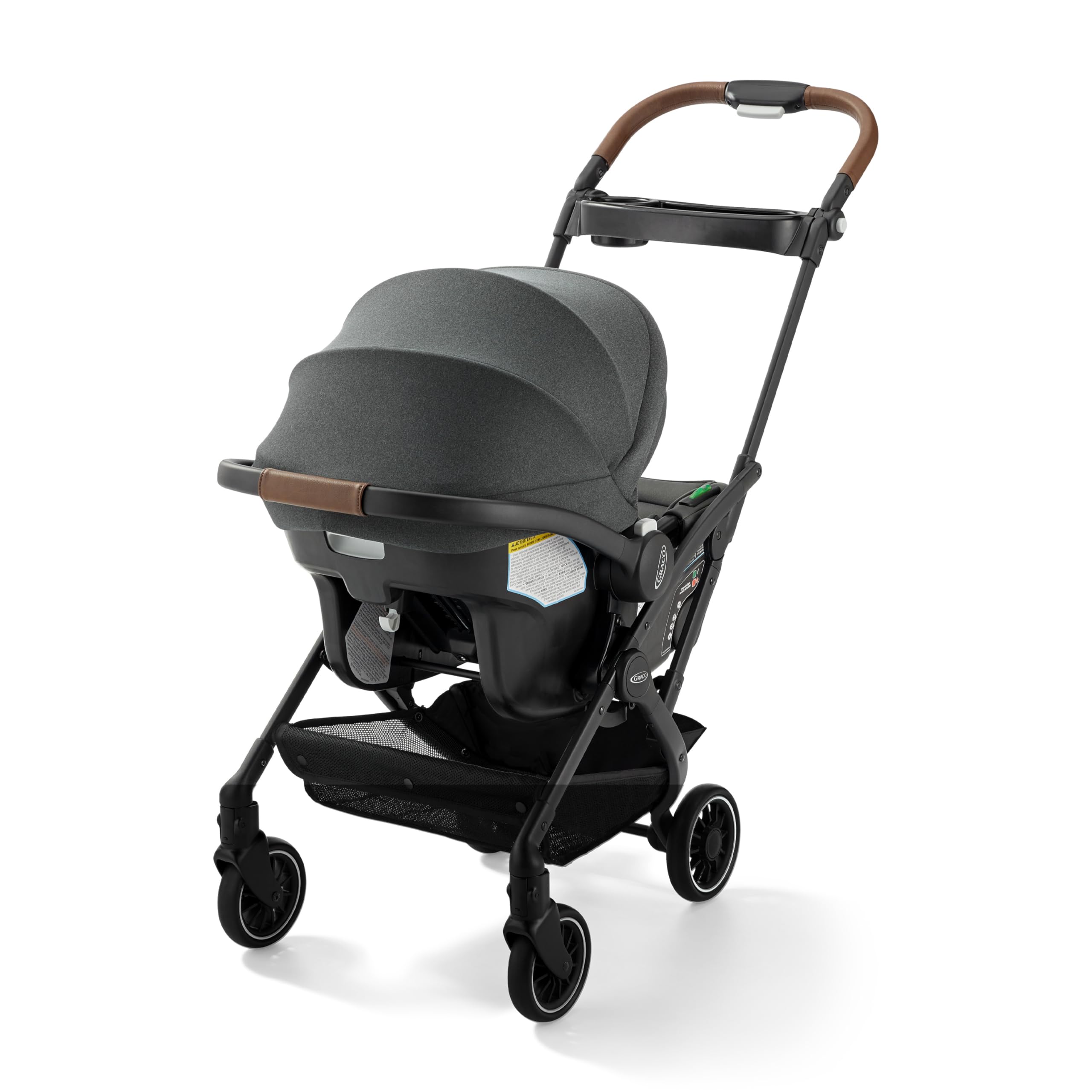 Version 1.0.0 Sistema de viaje Graco Gomax Next Gen Newell 2216078 con asiento de auto para bebé y cochecito compacto convertible