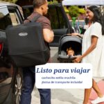 Sistema de viaje Graco Gomax Next Gen Newell 2216078 con asiento de auto para bebé y cochecito compacto convertible