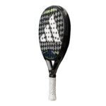 adidas Cross IT CTRL 3.4 - Raqueta - Negro y gris, forma redonda, espuma EVA de alta memoria, carbono aluminizado 15K