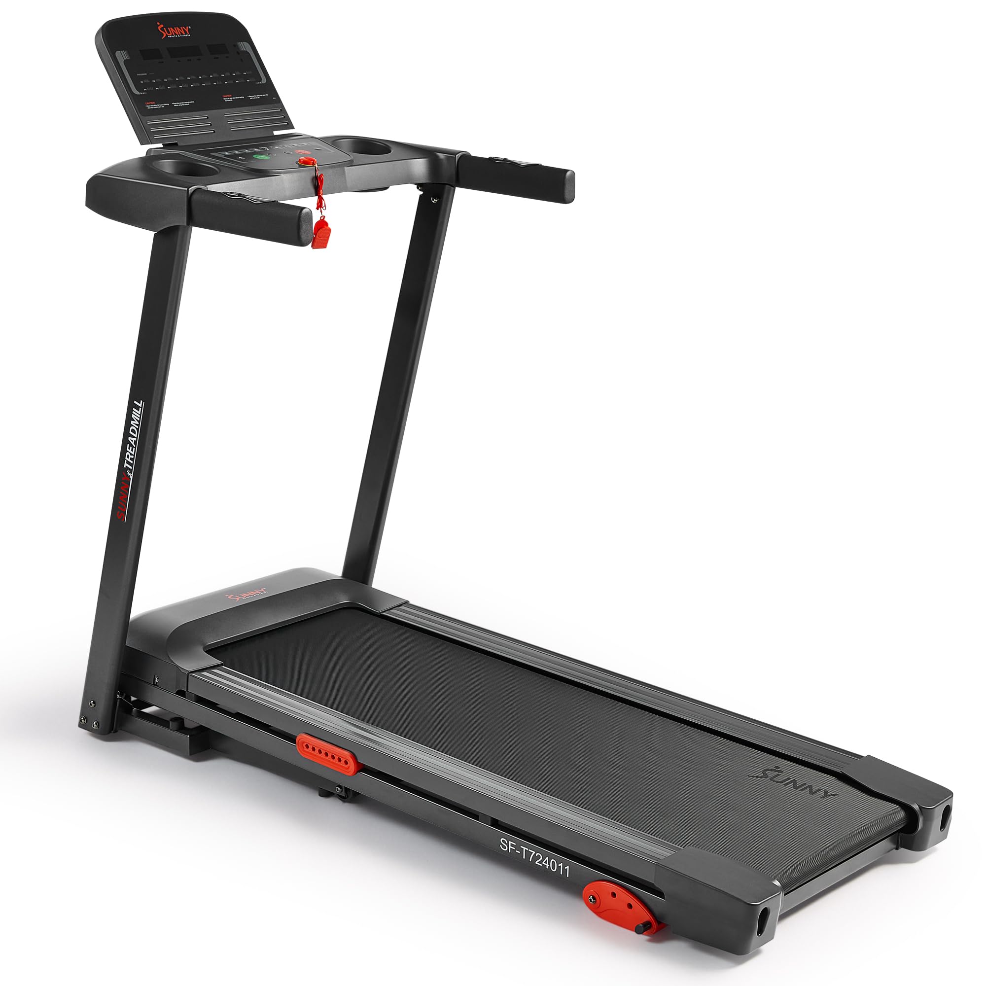 Version 1.0.0 Caminadora Inteligente WiFi Sunny Health Fitness SF-T724011 motor 2HP velocidades 1 a 9 mph inclinación manual 3 niveles