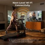 Caminadora Inteligente WiFi Sunny Health Fitness SF-T724011 motor 2HP velocidades 1 a 9 mph inclinación manual 3 niveles
