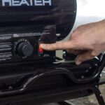 Calentador de queroseno de aire forzado Mr. Heater F210545 140,000 BTU multicombustible para garaje y obra