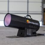 Calentador Propano Aire Forzado Mr. Heater F200202 MHC125FAV 125,000 BTU con Manguera 10 pies y Regulador