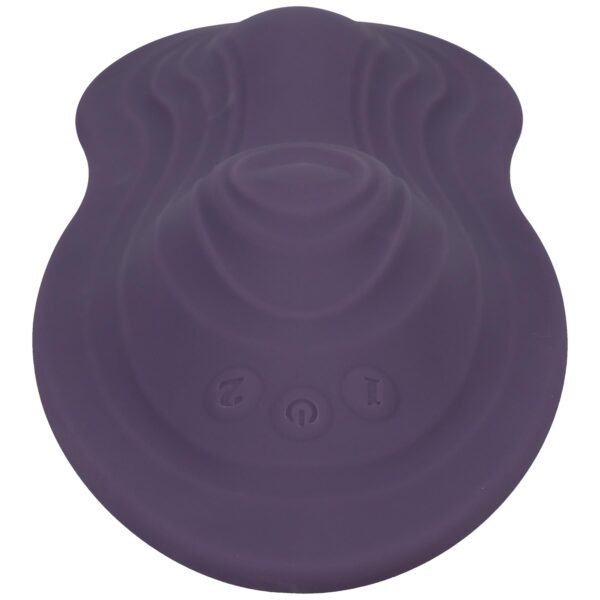 Doc Johnson iRide - Asiento de placer - iThrob - Recargable con control remoto inalámbrico - solo para adultos, morado p