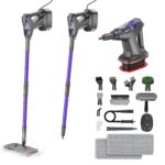 Trapeador de Vapor HD-QJ306 todo en uno desmontable madera azulejos paredes vidrio muebles