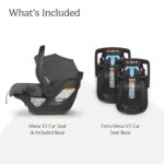 UPPAbaby Mesa V2 y paquete de base extra, incluye asiento infantil Mesa V2 y dos bases Mesa, fácil instalación, innovado
