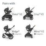 UPPAbaby Mesa V2 y paquete de base extra, incluye asiento infantil Mesa V2 y dos bases Mesa, fácil instalación, innovado