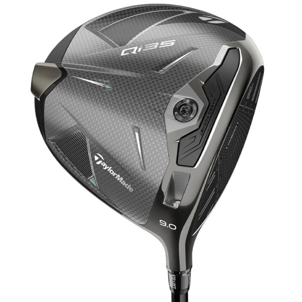 TaylorMade Qi35 Driver Golf Club, Optimized for Ideal Launch and Spin, Customizeable Weight Distribution for Distance an