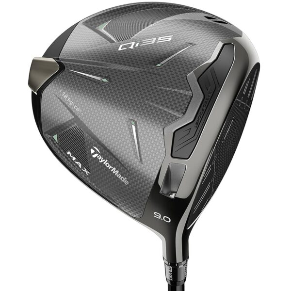 TaylorMade Qi35 Max Driver Golf Club, 10K MOI for Superior Distance, Ultra-Consistent Performance, Low CG Projection