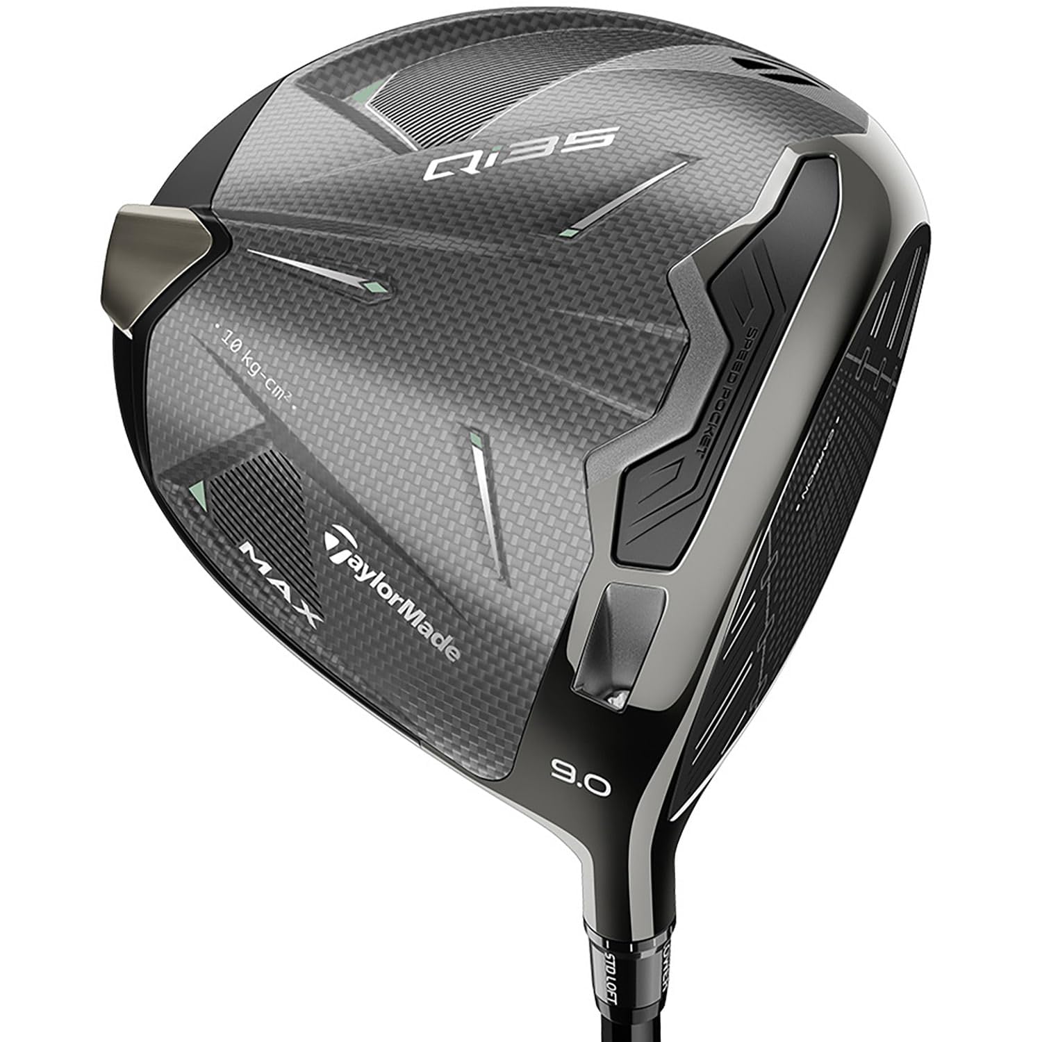 Version 1.0.0 TaylorMade Qi35 Max Driver Golf Club, 10K MOI for Superior Distance, Ultra-Consistent Performance, Low CG Projection
