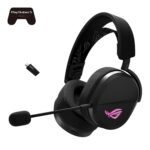 Auriculares ASUS ROG Pelta inalámbricos Tri-Mode controladores 50mm titanio 70 horas micrófono desmontable Bluetooth 2.4