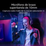 Auriculares ASUS ROG Pelta inalámbricos Tri-Mode controladores 50mm titanio 70 horas micrófono desmontable Bluetooth 2.4