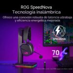 Auriculares ASUS ROG Pelta inalámbricos Tri-Mode controladores 50mm titanio 70 horas micrófono desmontable Bluetooth 2.4