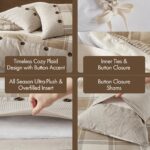 Edredón jacquard a cuadros cabaña Queen Madison Park E&E Co. Ltd DBA JLA Home MPS10-544 algodón con funda removible y al