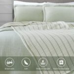 Juego de colcha reversible Home City Inc BDSPD VLNCA-FL-SG 3 piezas algodón matelasse peso medio con fundas de almohada