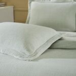 Juego de colcha reversible Home City Inc BDSPD VLNCA-FL-SG 3 piezas algodón matelasse peso medio con fundas de almohada