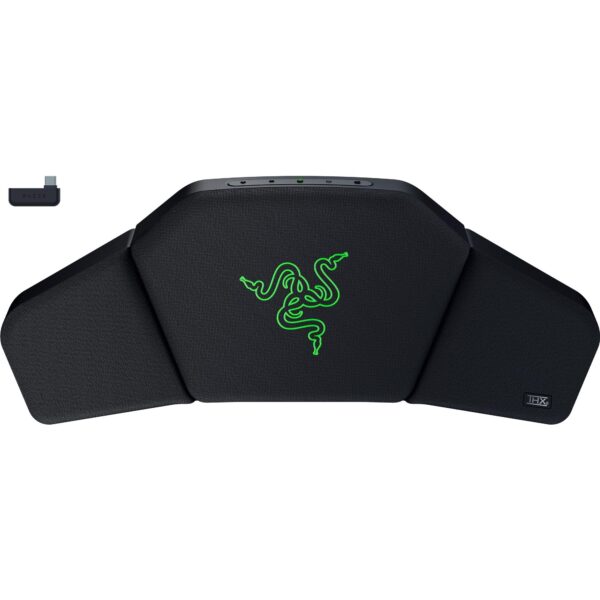 Razer Clio - Cojín de cabeza de altavoz inalámbrico: THX habilitado para audio espacial - Altavoces dobles integrados de