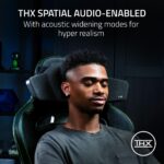 Razer Clio - Cojín de cabeza de altavoz inalámbrico: THX habilitado para audio espacial - Altavoces dobles integrados de