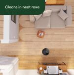 Robot Aspiradora y Trapeadora iRobot Roomba 104 Y351020, Vaciado Automático 75 Días, Succión 70x, Mapeo Inteligente