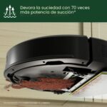 Robot Aspiradora y Trapeadora iRobot Roomba 104 Y351020, Vaciado Automático 75 Días, Succión 70x, Mapeo Inteligente