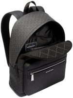 Michael Kors Malone Mochila, negro, (Black Signature), Tamaño único