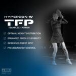 JOOLA Paletas de pickleball Pro IV – Superficie de fibra de carbono en bruto – Perseo, Hyperion, Scorpeus y Magnus – 0.5