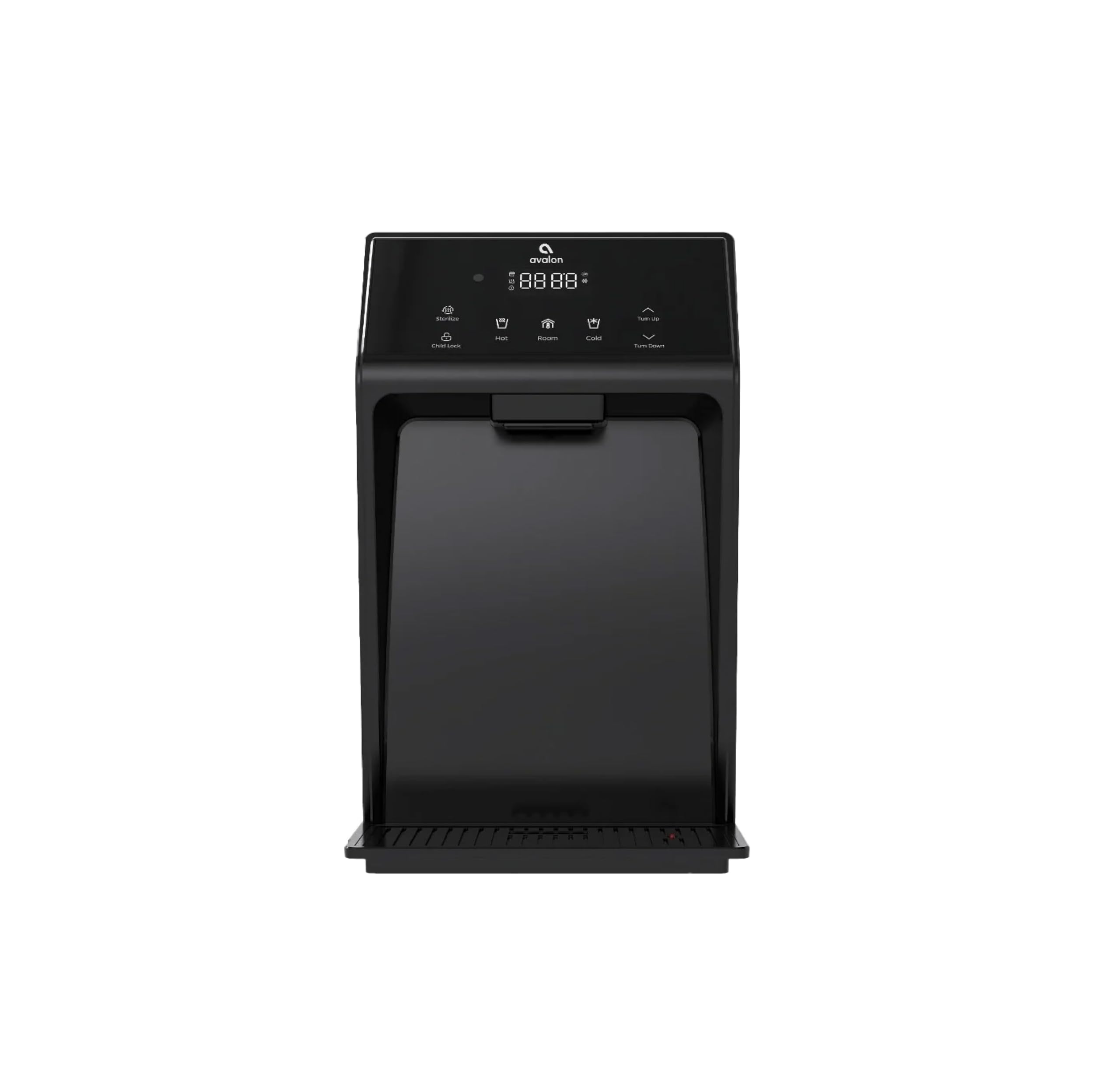 Version 1.0.0 Dispensador de agua eléctrico de mesa sin garrafón Avalon A9-1 táctil 3 temperaturas