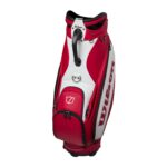 Wilson Staff Tour - Bolsa para carrito de golf, color rojo y blanco