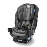 Asiento convertible 3 en 1 Graco SlimFit3 LX Newell 2215325 orientado hacia atras y adelante a elevador de respaldo alto