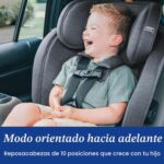 Asiento de coche convertible todo en uno Chicco OneFit LX ClearTex Artsana USA 08087144240070 instalación LeverLock dise
